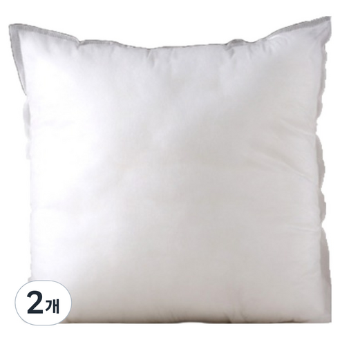 비투윈 편안한 베개솜 200g, 흰색, 2개
