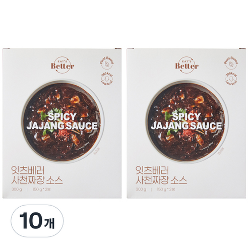 잇츠베러 사천짜장 소스, 150g, 10개