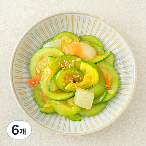 집반찬연구소 애호박 볶음, 100g, 6개
