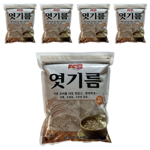 청은에프엔비 엿기름가루 국산, 1kg, 5개