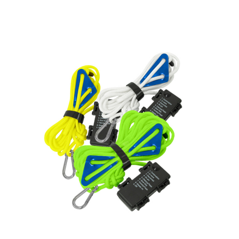 캠핑의 밤을 환하게 밝히는 똑똑한 조명 로프