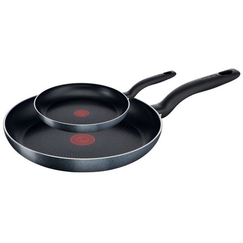 테팔 티타늄 익스피리언스 후라이팬 2종세트, 그레이, 프라이팬 20cm + 프라이팬 32cm, 1개