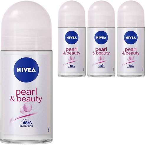 니베아 펄앤 뷰티 데오드란트, 50ml, 4개
