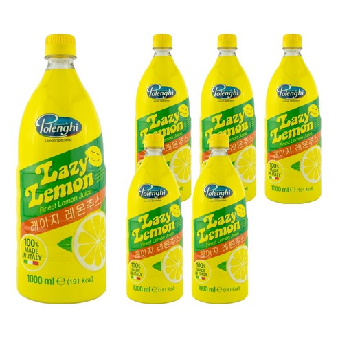 레이지레몬 쥬스, 1L, 6개