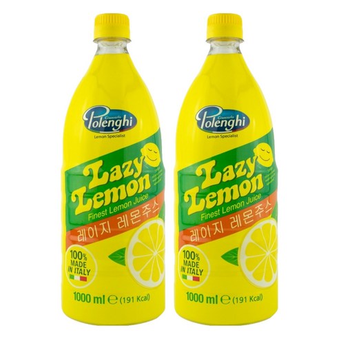 레이지레몬 쥬스, 1L, 2개
