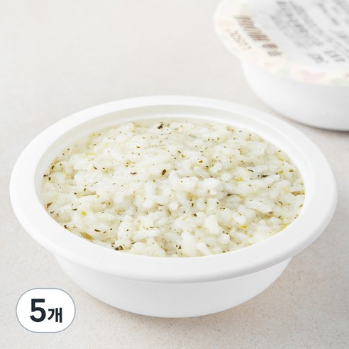 루솔 3단계 10~12개월 비타민채 애호박 진밥 이유식 343, 혼합맛(비타민채/애호박), 180g, 5개