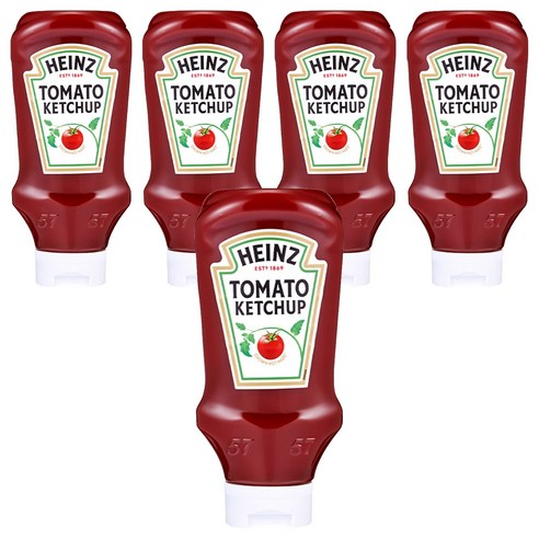 하인즈 토마토 케찹, 570g, 5개