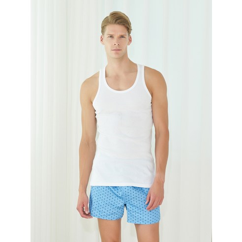 땀 걱정 없이 쾌적하게, 베이스알파에센셜 순면 런닝