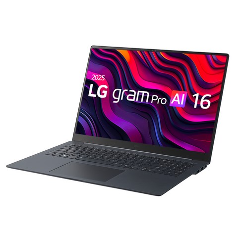 미래를 담은 혁신, LG 그램 Pro AI 16