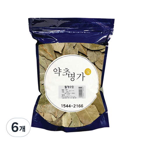 약초명가 월계수잎, 150g, 6개