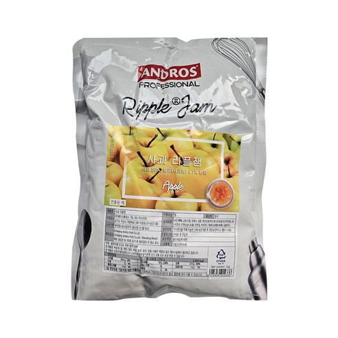 앤드로스 사과 리플잼, 1kg, 1개