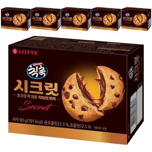 칙촉 시크릿, 80g, 6개