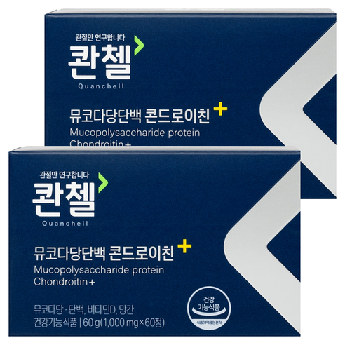 콴첼 뮤코다당단백 콘드로이친 플러스