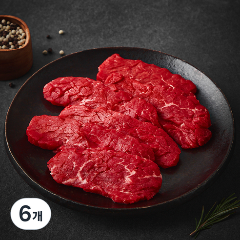 호주산 소고기 치마살 구이용 (냉장), 300g, 6개