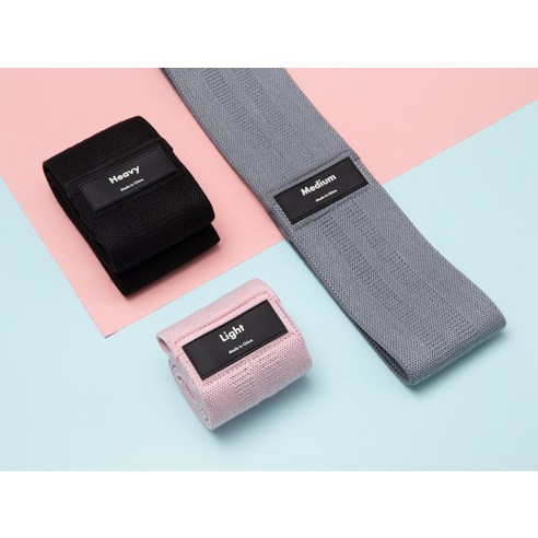 코멧 스포츠 힙 밴드로 집에서 쉽고 탄탄하게!