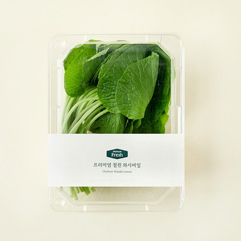 미식가를 사로잡는 특별한 향, 프리미엄 철원 와사비잎의 매력 와사비잎