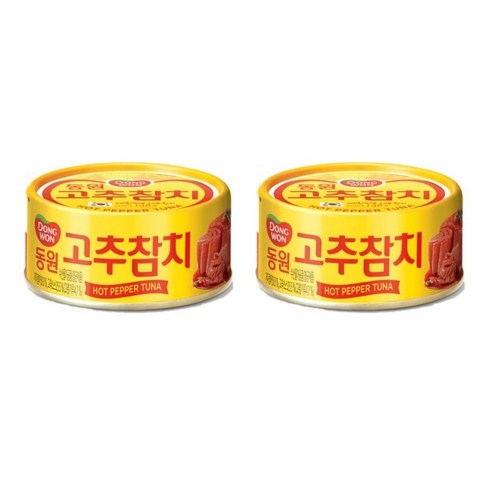 동원 고추 참치, 250g, 2개