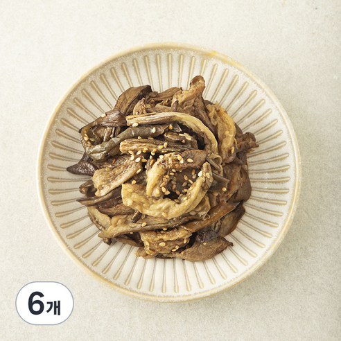 집반찬연구소 건가지볶음, 60g, 6개