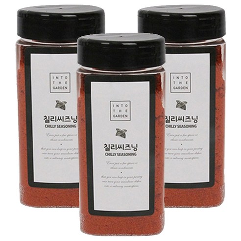딜리셔스마켓 칠리시즈닝 천연 향신료 중형, 230g, 3개