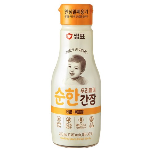 샘표 우리 아이 순한 간장 비빔 볶음용, 1개, 200ml