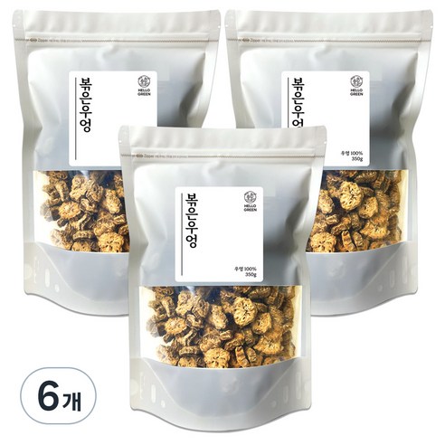 헬로우그린 볶은 우엉, 350g, 1개입, 6개