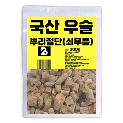비니플랑센 국산 절단 우슬 뿌리 쇠무릎, 300g, 1개