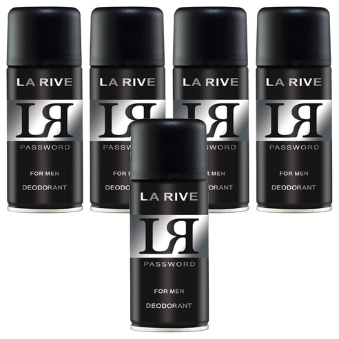 라리브 패스워드 퍼퓸 데오드란트 MAN, 150ml, 5개