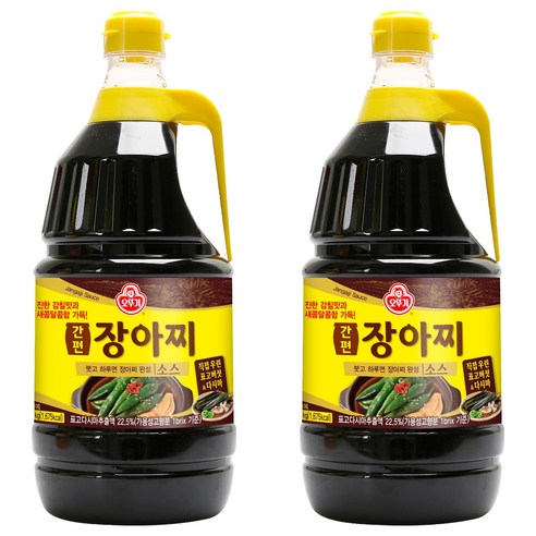 오뚜기 간편 장아찌 소스, 2kg, 2개