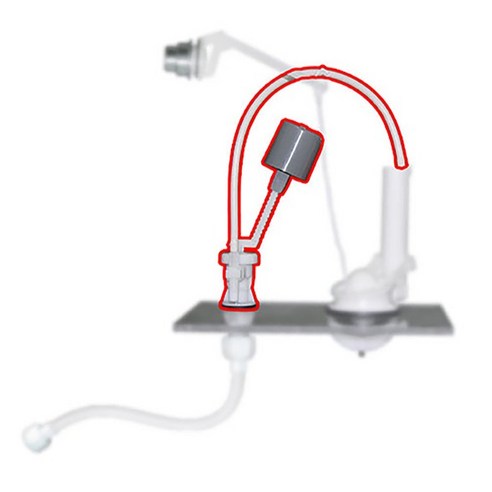 조용한 새벽, 평화로운 욕실을 위한 와토스 무소음 필밸브 WP20-1