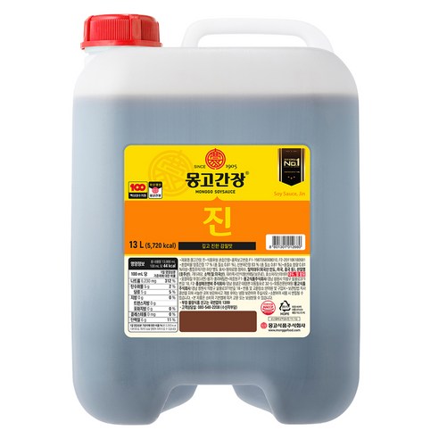 몽고간장 진, 13L, 1개
