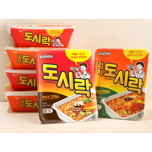 추억 소환! 변치 않는 맛, 팔도 도시락라면