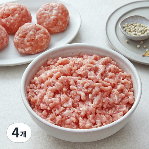 한돈 뒷다리 다짐용 (냉장), 1kg, 4개