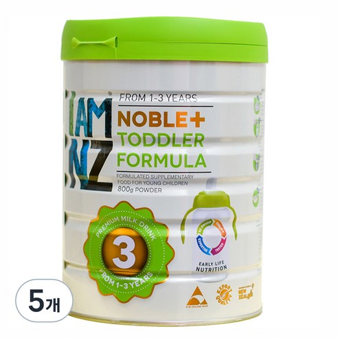 아이엠뉴질랜드 아이 엠 엔젯 노블+ 조제분유 3단계, 5개, 800g