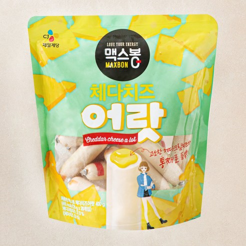 맥스봉 체다치즈어랏 20개입, 400g, 1개