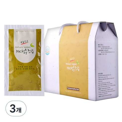 NK협동조합 조릿대즙, 3개, 2.4L