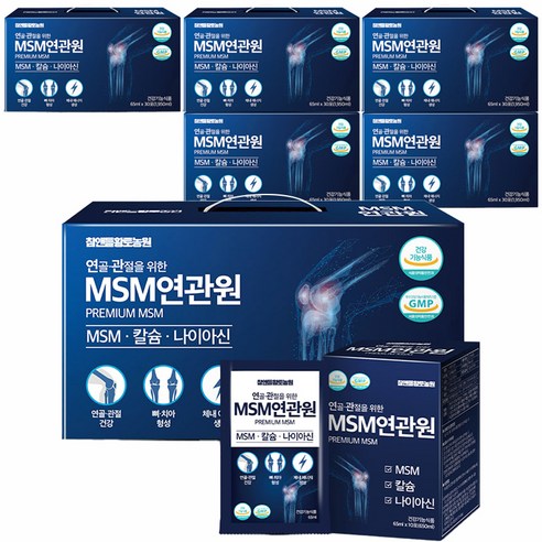 참앤들황토농원 MSM 연관원 30p, 6개