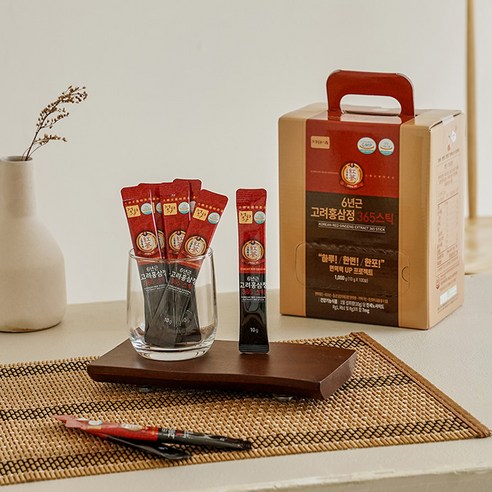 건강과 활력을 위한 고품질 고려홍삼정