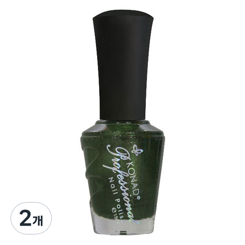 코나드 프로페셔널 레귤러 네일 폴리쉬 15ml, 골드펄그린, 2개