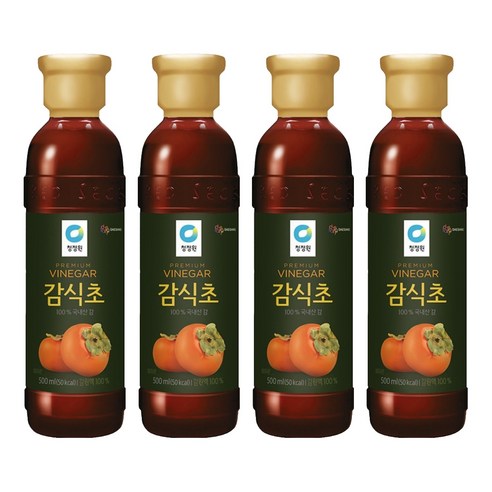 청정원 감식초, 500ml, 4개