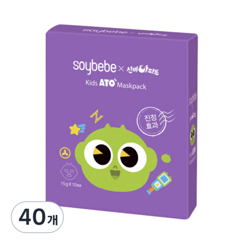 소이베베 키즈 아토 마스크팩, 15g, 40개