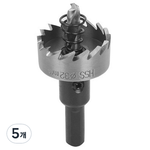 워크프로 일반홀소 홀커터 35mm WP403164, 5개