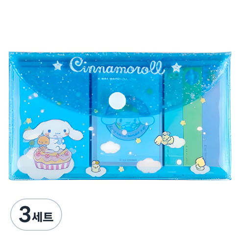 PINKMANGO 산리오 포켓 메모지 세트, 랜덤발송, 3세트
