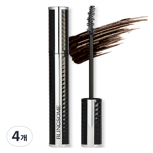 블링썸 디얼 래쉬 울트라 볼륨 마스카라 9ml, 블랙브라운, 4개