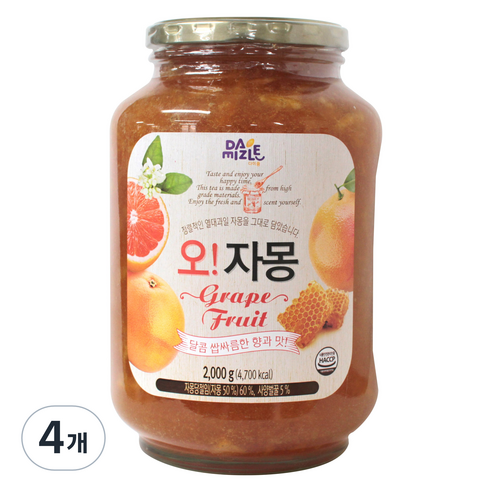 다미즐 오 자몽, 2000g, 1개입, 4개