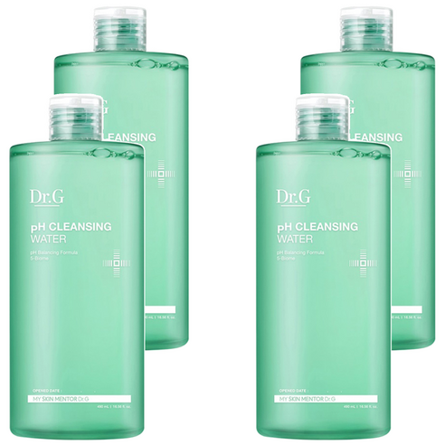 닥터지 약산성 클렌징 워터, 490ml, 4개