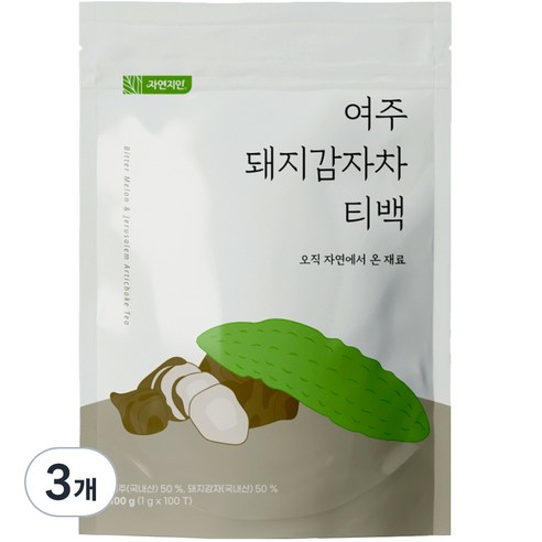 자연지인 여주돼지감자차 티백, 1g, 150개입, 1개