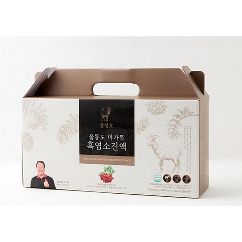 울릉도의 정기를 담은 건강 선물, 홍성호 울릉도 마가목 흑염소진액