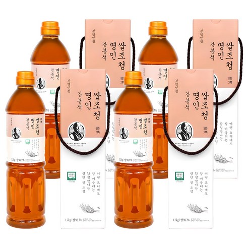 강봉석 명인 쌀조청
