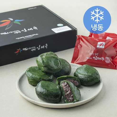 김재규우리떡연구소 제주해풍 쑥떡 (냉동), 80g, 12개입, 1개