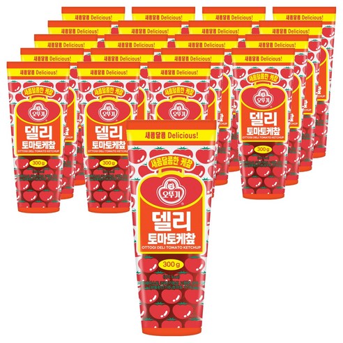 오뚜기 델리 토마토 케찹, 300g, 20개